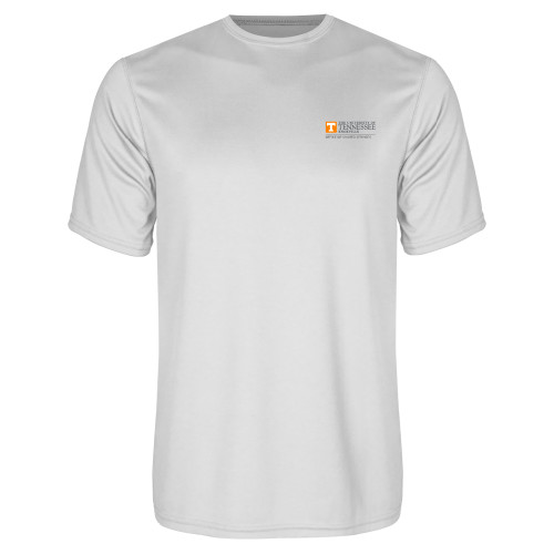  White Performance Tee - UTK - Office of Shared Services