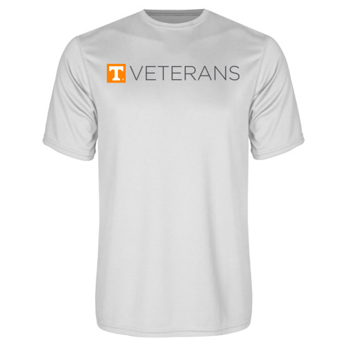  White Performance Tee - Veterans
