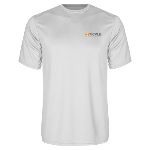  White Performance Tee - TICKLE College of Engineering