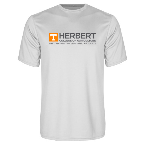  White Performance Tee - HERBERT College of Agriculture