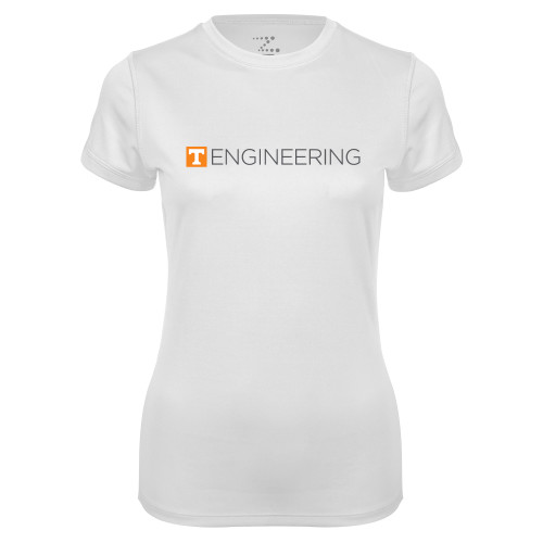 UT Knoxville Womens White Performance T