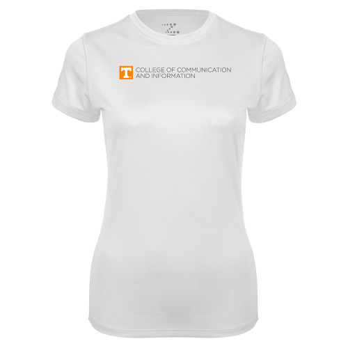 UT Knoxville Womens White Performance T