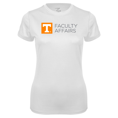 UT Knoxville Womens White Performance T