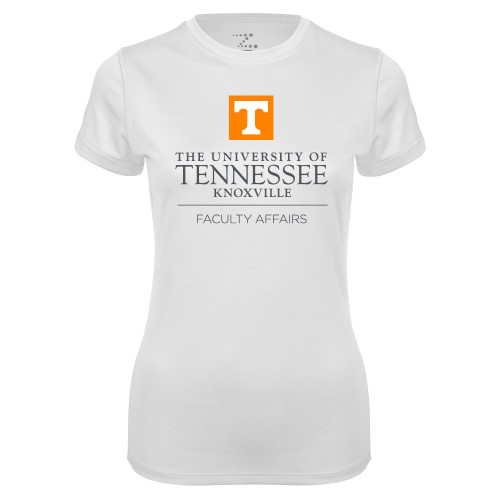 UT Knoxville Womens White Performance T