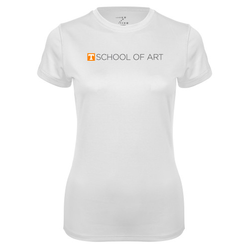 UT Knoxville Womens White Performance T