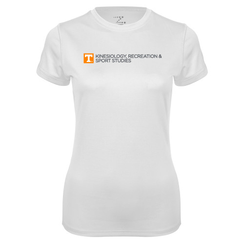 UT Knoxville Womens White Performance T