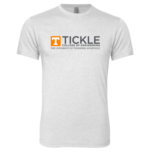  Next Level Heather White Triblend Tee - TICKLE College of Engineering