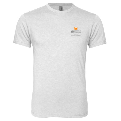  Next Level Heather White Triblend Tee - School of Natural Resources