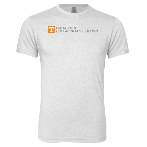  Next Level Heather White Triblend Tee - UT Knoxville Emerging and Collaborative Studies