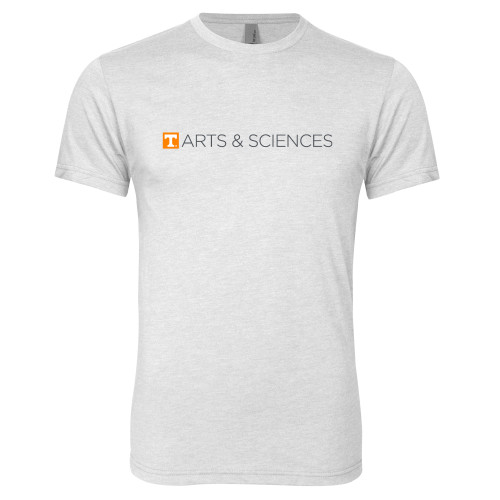  Next Level Heather White Triblend Tee - UTK - Arts and Sciences