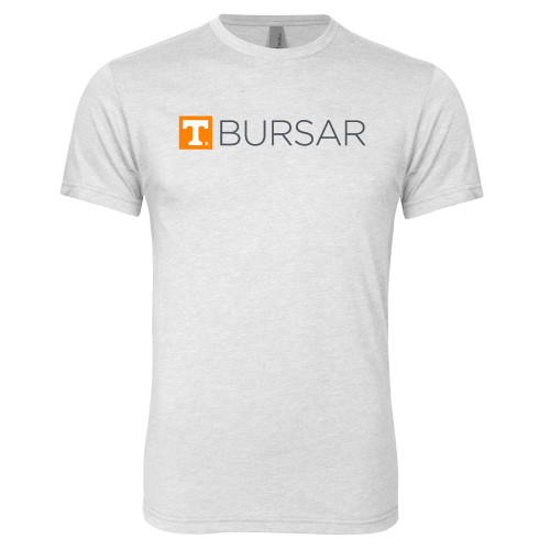  Next Level Heather White Triblend Tee - UTK - Bursar