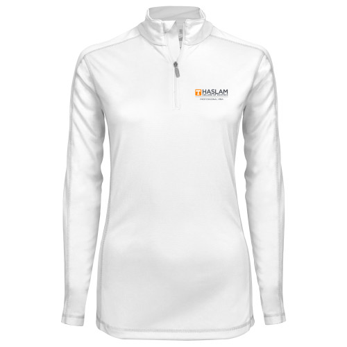 UT Knoxville Syntrel Womens White Interlock 1/4 Z