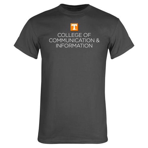  Charcoal T Shirt - College of Communication and Information