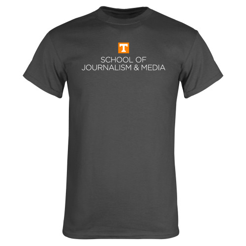  Charcoal T Shirt - UT Knoxville School of Journalism and Media