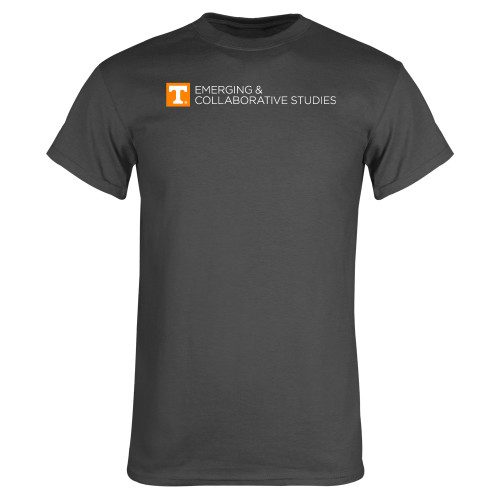  Charcoal T Shirt - UT Knoxville Emerging and Collaborative Studies