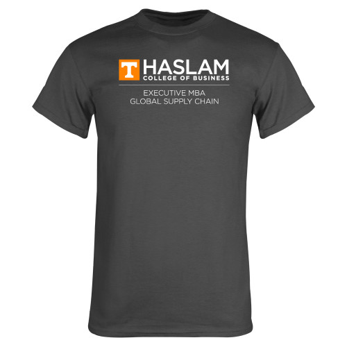  Charcoal T Shirt - Haslam College of Business Executive MBA Global Supply Chain Centered