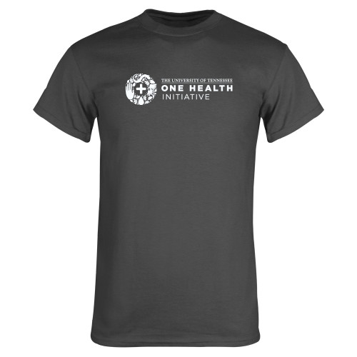  Charcoal T Shirt - One Health Initiative Horizontal
