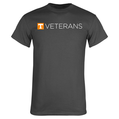  Charcoal T Shirt - Veterans