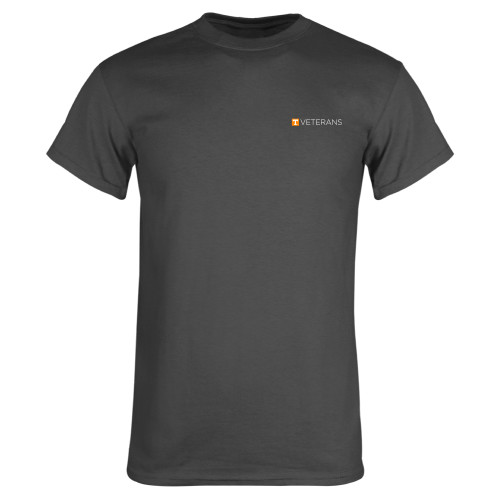 Charcoal T Shirt - Veterans