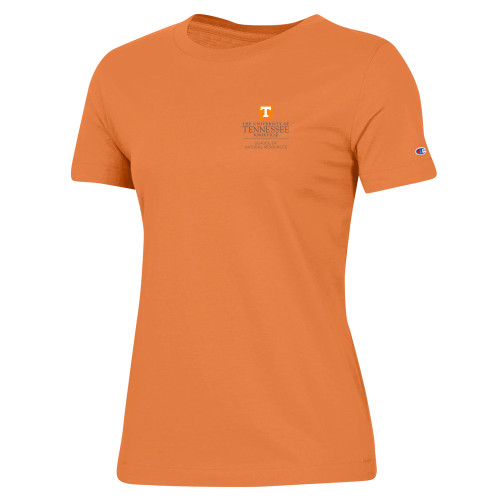 UT Knoxville Champion Womens Spirit Orange Tee