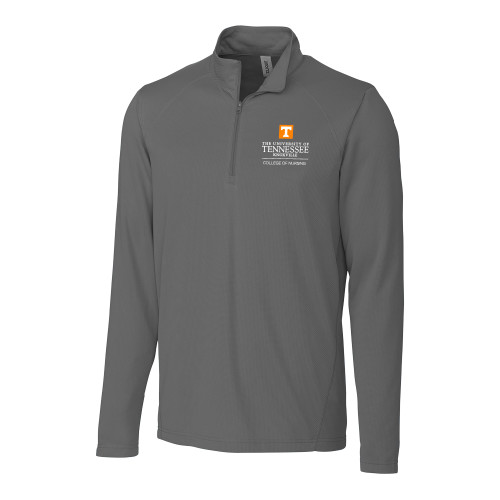 C&B Titan Grey Clique Ice Pique Half Zip - College of Nursing
