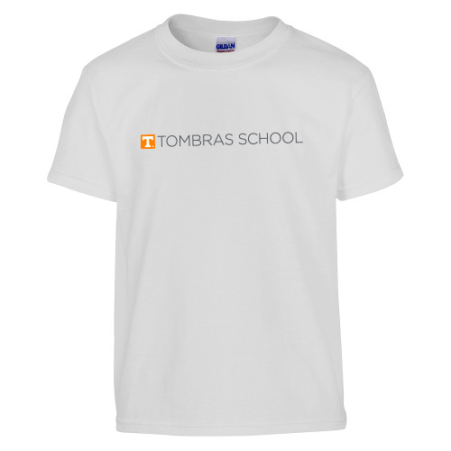  Youth White T Shirt - Tombras School