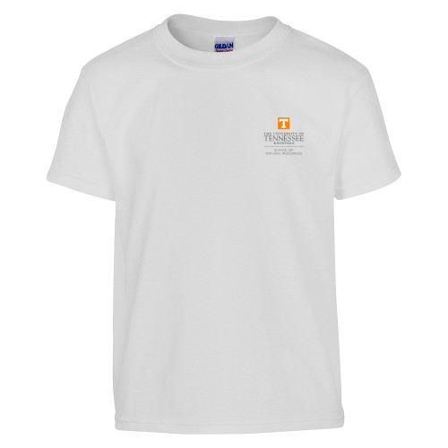  Youth White T Shirt - School of Natural Resources