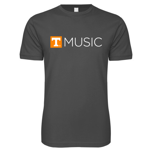  Next Level Charcoal SoftStyle T Shirt - UT Knoxville Music