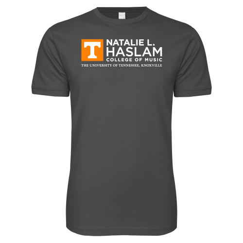  Next Level Charcoal SoftStyle T Shirt - Natalie L Haslam College of Music - UTK