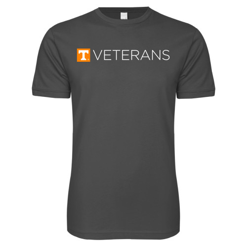  Next Level Charcoal SoftStyle T Shirt - Veterans