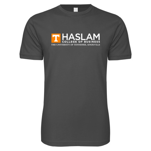  Next Level Charcoal SoftStyle T Shirt - HASLAM College of Business