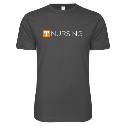  Next Level Charcoal SoftStyle T Shirt - Nursing