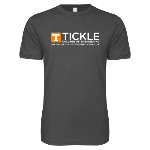  Next Level Charcoal SoftStyle T Shirt - TICKLE College of Engineering