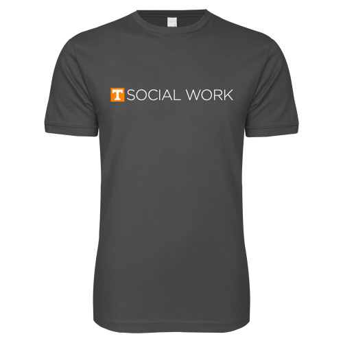  Next Level Charcoal SoftStyle T Shirt - Social Work