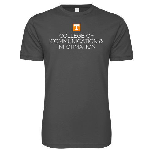  Next Level Charcoal SoftStyle T Shirt - College of Communication and Information