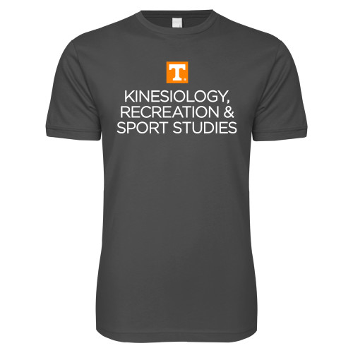  Next Level Charcoal SoftStyle T Shirt - Kinesiology Recreation and Sport Studies