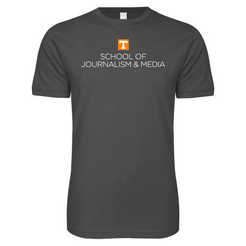  Next Level Charcoal SoftStyle T Shirt - UT Knoxville School of Journalism and Media