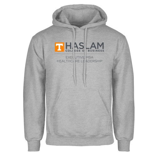  Grey Fleece Hoodie - Executive MBA Healthcare Leadership