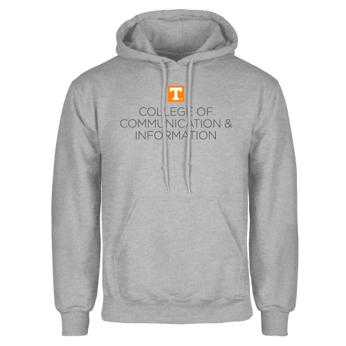  Grey Fleece Hoodie - College of Communication and Information