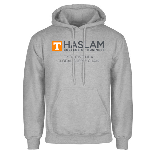  Grey Fleece Hoodie - Haslam College of Business Executive MBA Global Supply Chain Centered