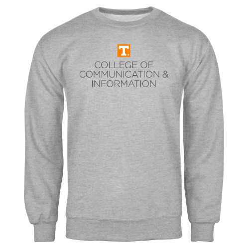  Grey Fleece Crew - College of Communication and Information