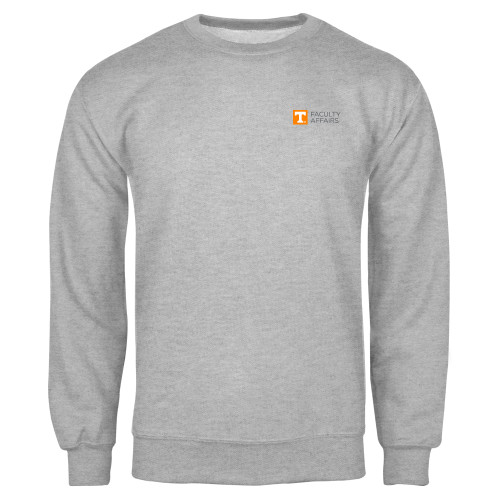  Grey Fleece Crew - Faculty Affairs Horizontal