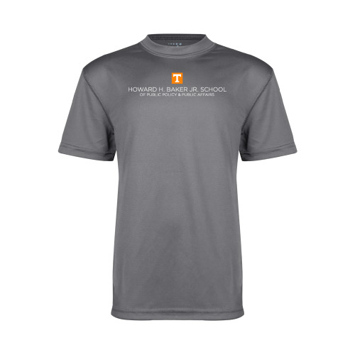  Youth Performance Grey Concrete Tee - UTK - Baker School of Public Policy and Public Affairs