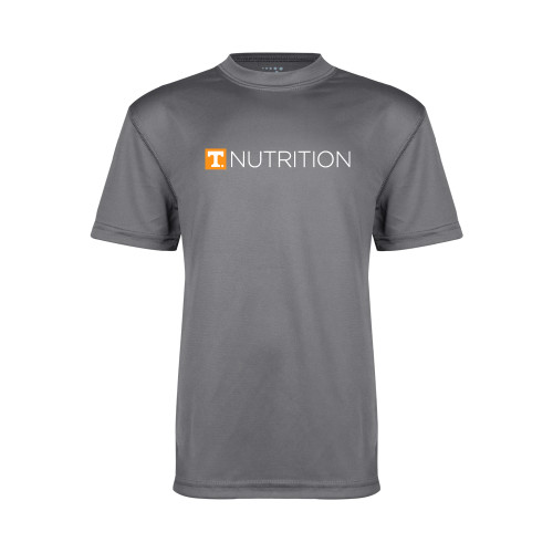  Youth Performance Grey Concrete Tee - UTK - Nutrition Simplified