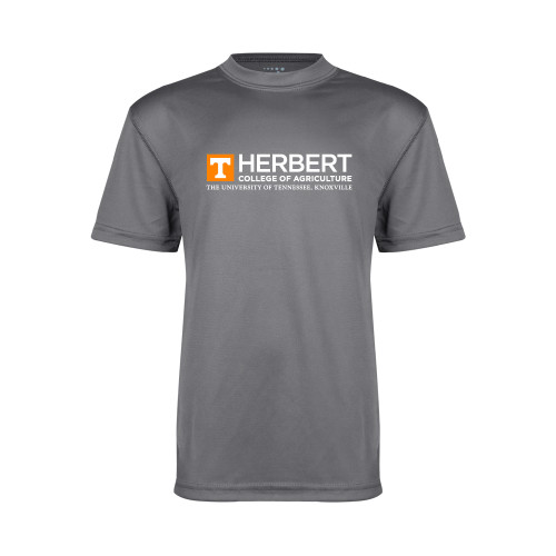  Youth Performance Grey Concrete Tee - HERBERT College of Agriculture