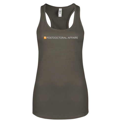 Main Image for  Next Level Womens Charcoal Racerback Tank 