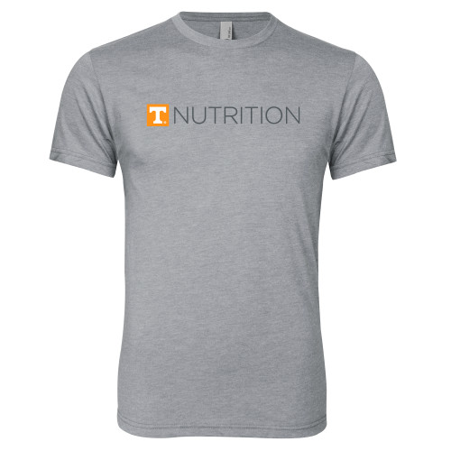  Next Level Heather Grey Triblend Tee - UTK - Nutrition Simplified