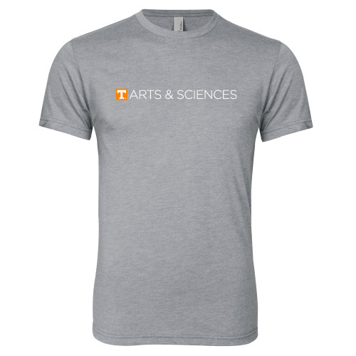  Next Level Heather Grey Triblend Tee - UTK - Arts and Sciences