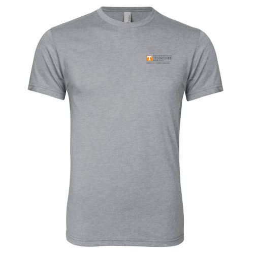  Next Level Heather Grey Triblend Tee - UTK - Office of Shared Services