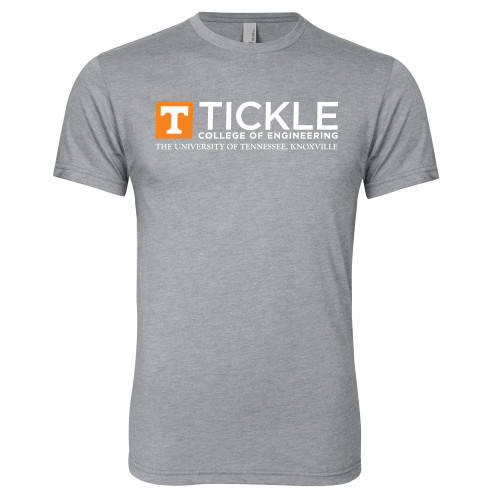  Next Level Heather Grey Triblend Tee - TICKLE College of Engineering